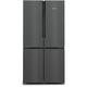 Siemens iQ500 - 605 Litre Four Door Freestanding Fridge Freezer - Anti-Fingerprint Black Steel