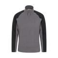 Ashbourne II Mens Half-Zip Fleece - Grey