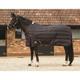 JHL Essential Lightweight Black and Burgundy Stable Rug - 5'6 Inches