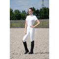 Hy Equestrian Selah Competition Ladies Riding Tights White - Extra Large