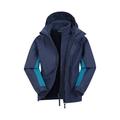 Cannonball 3 in 1 Kids Waterproof Jacket - Blue