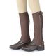 Moretta Adults Amara Half Chaps Brown - Short Extra Extra Large