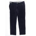 Farah Mens Blue Corduroy Trousers Size 32 in L24 in