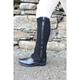 Equisential Suede Half Chaps - Black - Adult Small