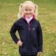 Hy Equestrian Sue Softshell Jacket by Little Rider Navy and Pink - 7-8 Years