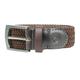 Hy Equestrian Woven Elastic Belt Brown - Large/Extra Large