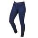 Dublin Shona Full Suede Seat Denim Ladies Breeches - Blue Denim/Navy - Size 14/32"