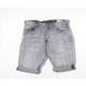 Denim & Co. Mens Grey Denim Bermuda Shorts Size 36 in
