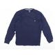 Ralph Lauren Mens Blue Round Neck Cotton Pullover Jumper Size L