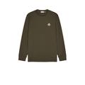 Moncler Long Sleeve T-Shirt in Olive - Olive. Size S (also in L, M).