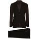 TOM FORD Plain Weave Suit in Black - Black. Size 48 (also in 46, 52).