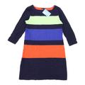 Gap Womens Size S Striped Cotton Multi-Coloured Dress (Regular)