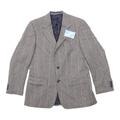 Westbrook Mens Wool Blend Check Brown Blazer 38 Chest (Regular)