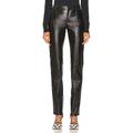 Bottega Veneta Stretch Shiny Leather Pants in Black - Black. Size 40 (also in 34).