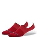 Stance Spectrum Super Invisible/No Show Ankle Socks - Red