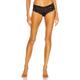 fleur du mal Charlotte Lace Seamless Cheeky Panty in Black - Black. Size 4 (also in ).