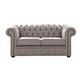 Chesterfield 2 Seater Shelly Rocking Leather Sofa Settee