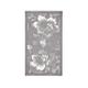 Ted Baker Glitch Floral Bath Mat, Silver