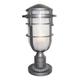 HK/REEF3 HE Reef Pedestal Outdoor Light Hematite