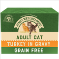 James Wellbeloved Grain Free Adult Turkey in Gravy Pouch 12 x 85g