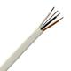 Zexum White 2.5mm 24A 3 Core & Earth Brown Black Grey Fire Resistant Rated BASEC Approved Power Cable - 50 Meter
