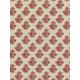 GP & J Baker Poppy Paisley Made to Measure Curtains or Roman Blind, Red