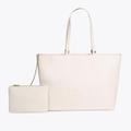 Carvela Women's Shopper Bag Bone Textured Frame