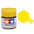 Tamiya Acrylic Gloss Paint (10ml) - Clear Yellow