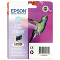 Epson T0805 Light Cyan Ink Cartridge - Hummingbird (Original)