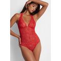 Aubade Flowermania Body Colour: Red, Size: S