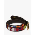 KOY Maasai Jua Narrow Belt, Red/Yellow