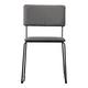 Gallery Interiors Set of 2 Turchi Dining Chairs in Slate Grey