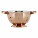 Premier Housewares Interiors by PH Stainless Steel Rose Gold Colander - Hearts Design