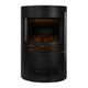 Zanussi 2kW Electric Stove Inset Fire Black