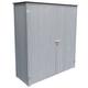 Charles Bentley Garden Chest Storage Shed - Grey