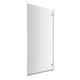 Nuie Ella Square Bath Screen - Satin Chrome