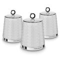 Morphy Richards Dimensions Set of 3 Canisters - White