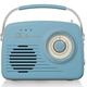 Akai AM/FM Vintage Radio - Blue