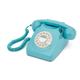 GPO 746 Retro Rotary Telephone - Blue