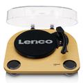 Lenco LS-40WD Turntable with Built-in Speakers - Wood