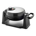 Quest 35969 1000W Rotating Belgian Waffle Maker - Black