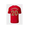 New Balance Liverpool FC 19/20 Home Champions Shirt #20 Jr PRE - Red - Kids, Red