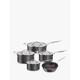 Jamie Oliver by Tefal Hard Anodised Aluminium Non-Stick Pan Set, 5 Piece