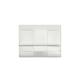 Bottega Veneta Tri-Fold Zip Wallet Intreccio Chalk