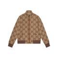 Gucci Jumbo GG Canvas Jacket Beige/Ebony