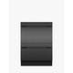 Fisher & Paykel DD60DDFHB9 Double DishDrawer™ Integrated Dishwasher, Black Brushed Stainless Steel