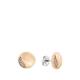 Calvin Klein Minimal Circular Ladies Stud Earring, Gold, Women