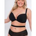 Curvy Kate Super Plunge Multiway Bra - Black, Black, Size 32D, Women