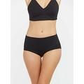 Spanx Cotton Comfort Smoothing Compression Brief, Black, Size Xs, Women