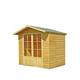 Shire Lumley Shiplap Dip Treated Summerhouse 7X5Ft - Shed Only